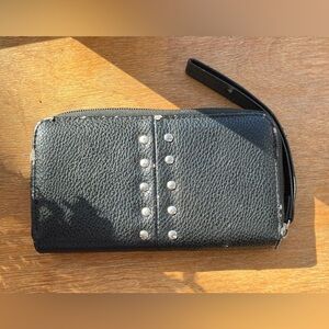 Black Pleather Wallet